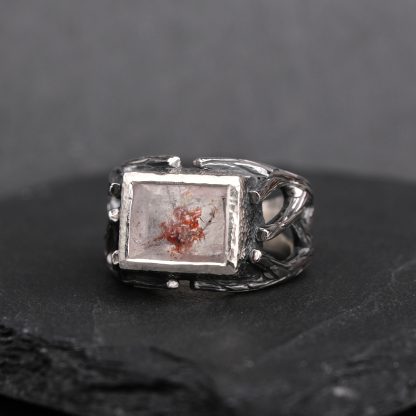 Quartz twig ring - US 7 (17.3)