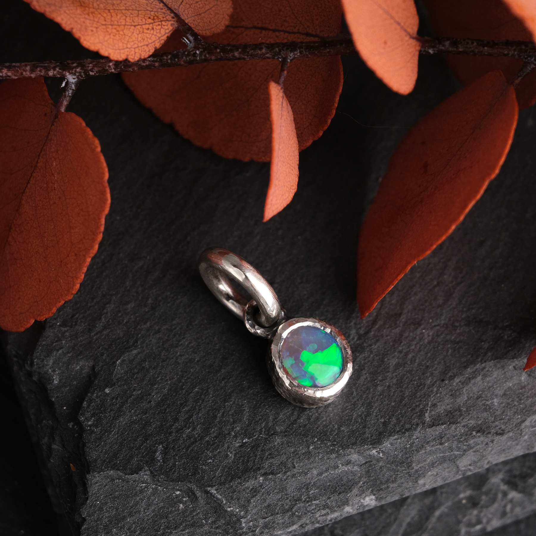 Australian opal pendant