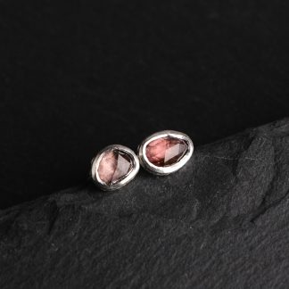 Zircon stud earrings