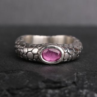 Ring with ruby - US 6 (16.5)